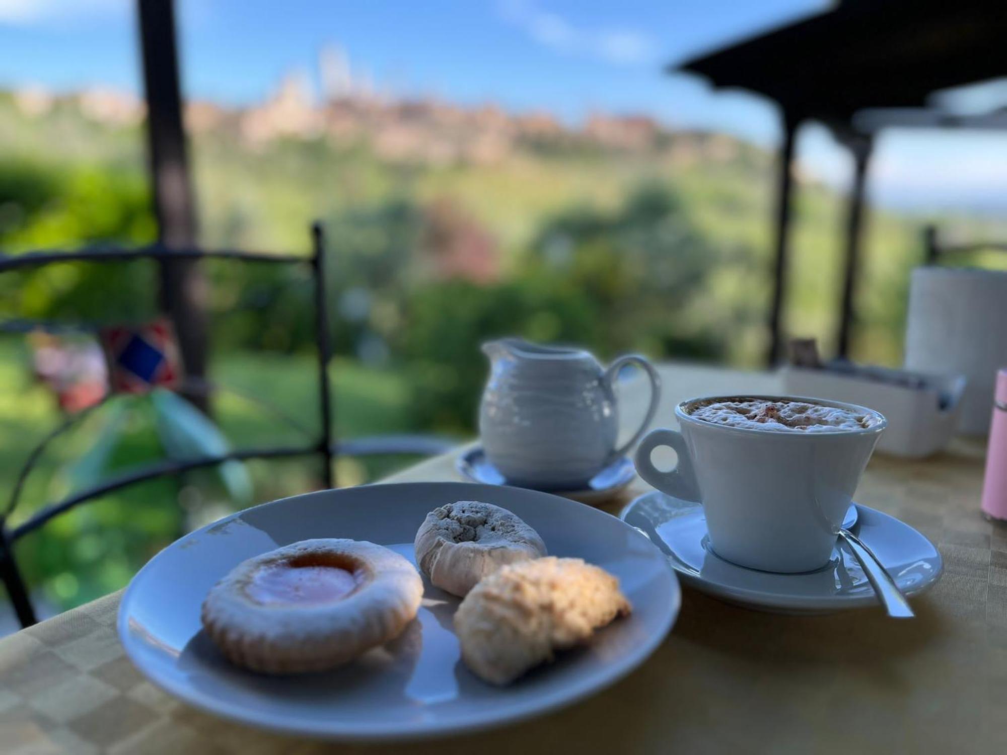Antico Casolare Villa San Gimignano Eksteriør billede