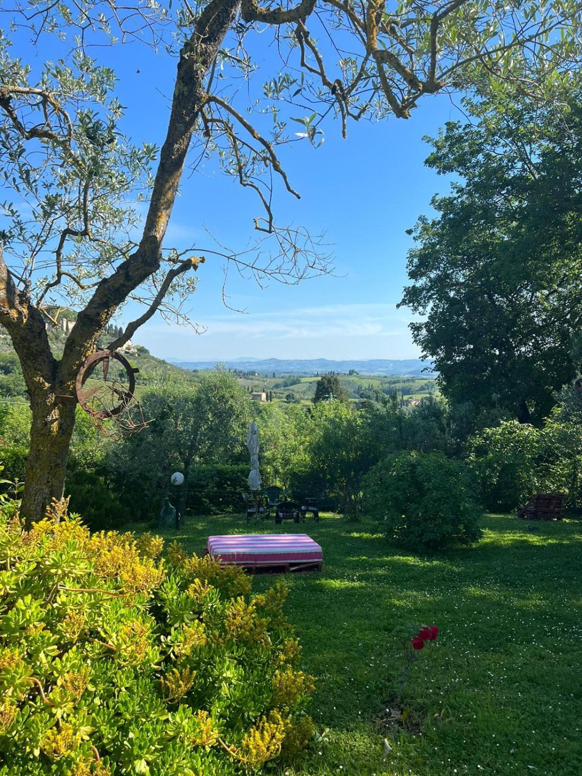 Antico Casolare Villa San Gimignano Eksteriør billede
