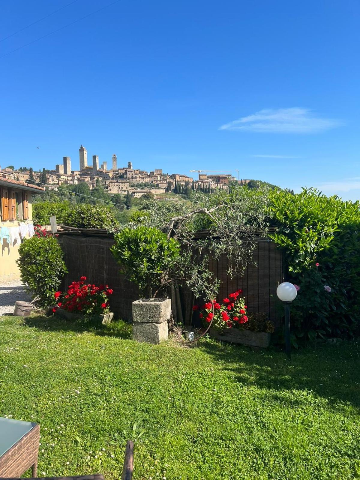 Antico Casolare Villa San Gimignano Eksteriør billede