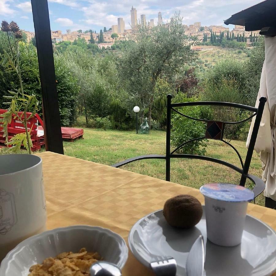 Antico Casolare Villa San Gimignano Eksteriør billede